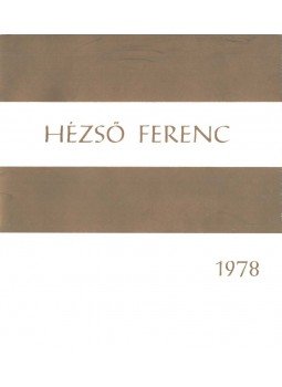 - Hézső Ferenc festőművész kiállítása,  1978 antikvár könyv