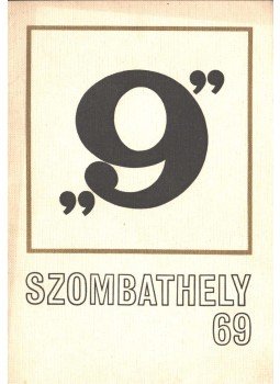  - "9" Szombathely 69, Szombathely 1969 antikvár könyv