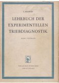 L. Szondi - Lehrbuch der experimentellen Triebdiagnostik