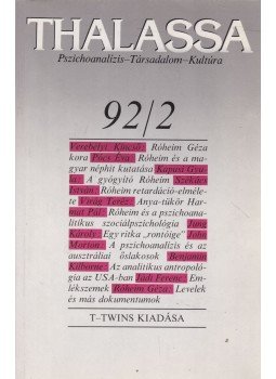 Erős Ferenc - Thalassa 92/2 Erős Ferenc - Thalassa 92/2, Budapest 1992 antikvár könyv