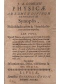 Comenius, Johannes Amos - Physicae ad lumen divinum reformatae synopsis, Philodidacticorum et Theodidactorum censurae exposita
