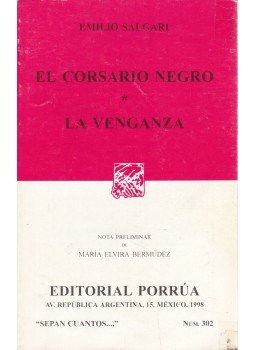 Emilio Salgari - El corsario negro - La venganza Emilio Salgari - El corsario negro - La venganza, 1998 antikvár könyv