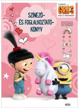  - GRU 3. - színező és foglalkoztatókönyv, null 2017 antikvár könyv