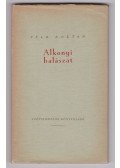 Zelk Zoltán - Alkonyi halászat (dedikált)