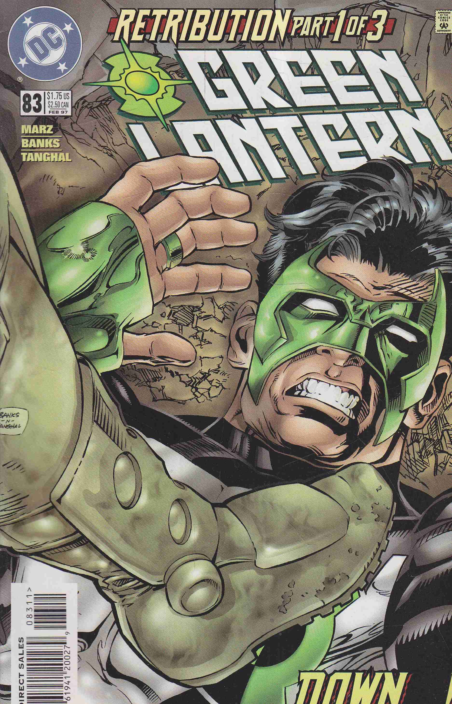 Marz, Ron, Banks, Darryl - Green Lantern 83. Marz, Ron, Banks, Darryl - Green Lantern 83., 1997 antikvár könyv