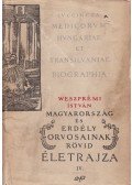 Weszprémi István - Magyarország és Erdély orvosainak rövid életrajza IV.