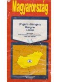 Bíró Géza,Cziráky Ferenc,Hidas Gábor,Hőnyi Ede - Magyarország 1:500000 országtérkép
