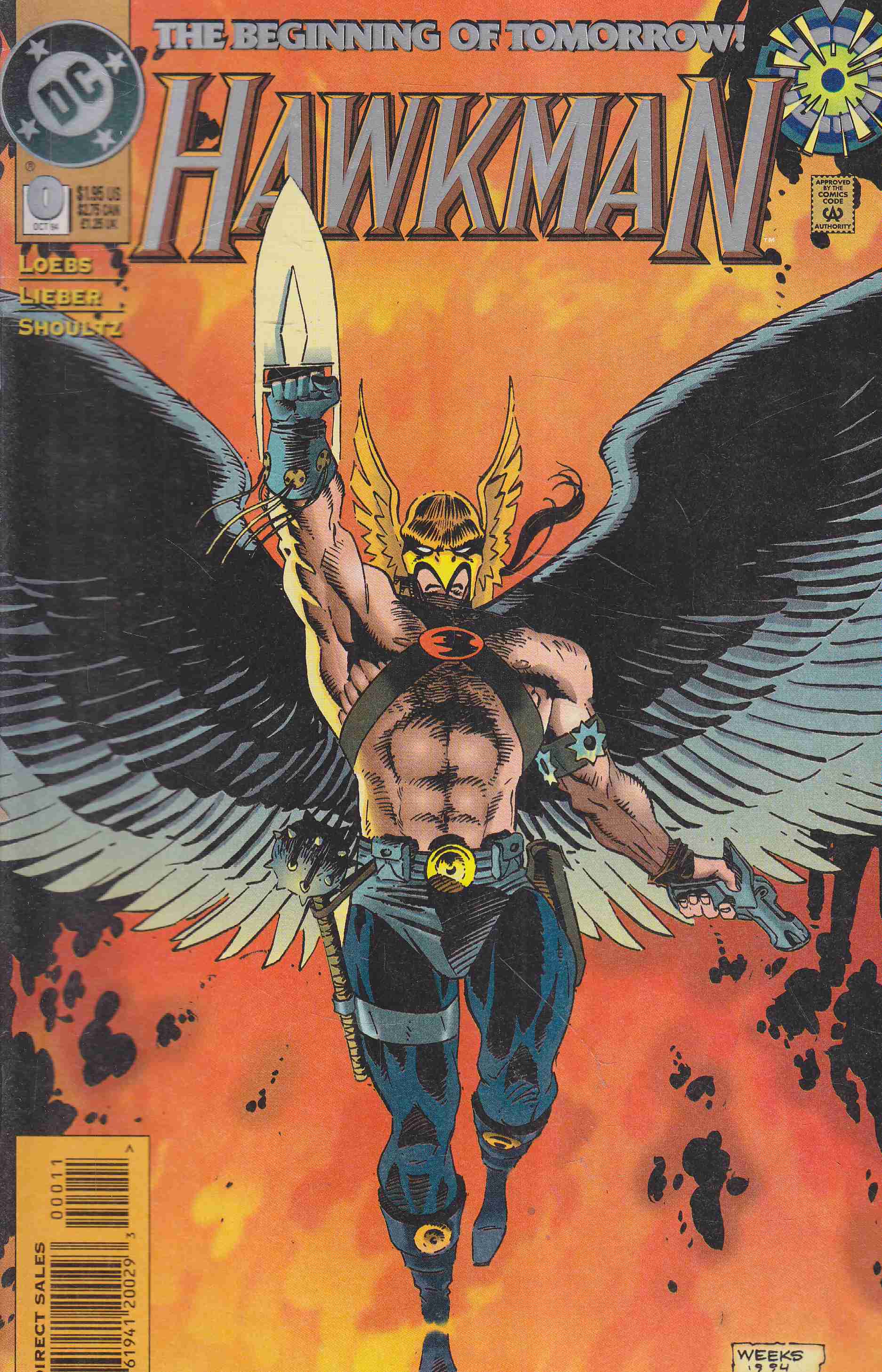 William Messner-Loebs, Lieber, Steve - Hawkman 0. William Messner-Loebs, Lieber, Steve - Hawkman 0., 1994 antikvár könyv