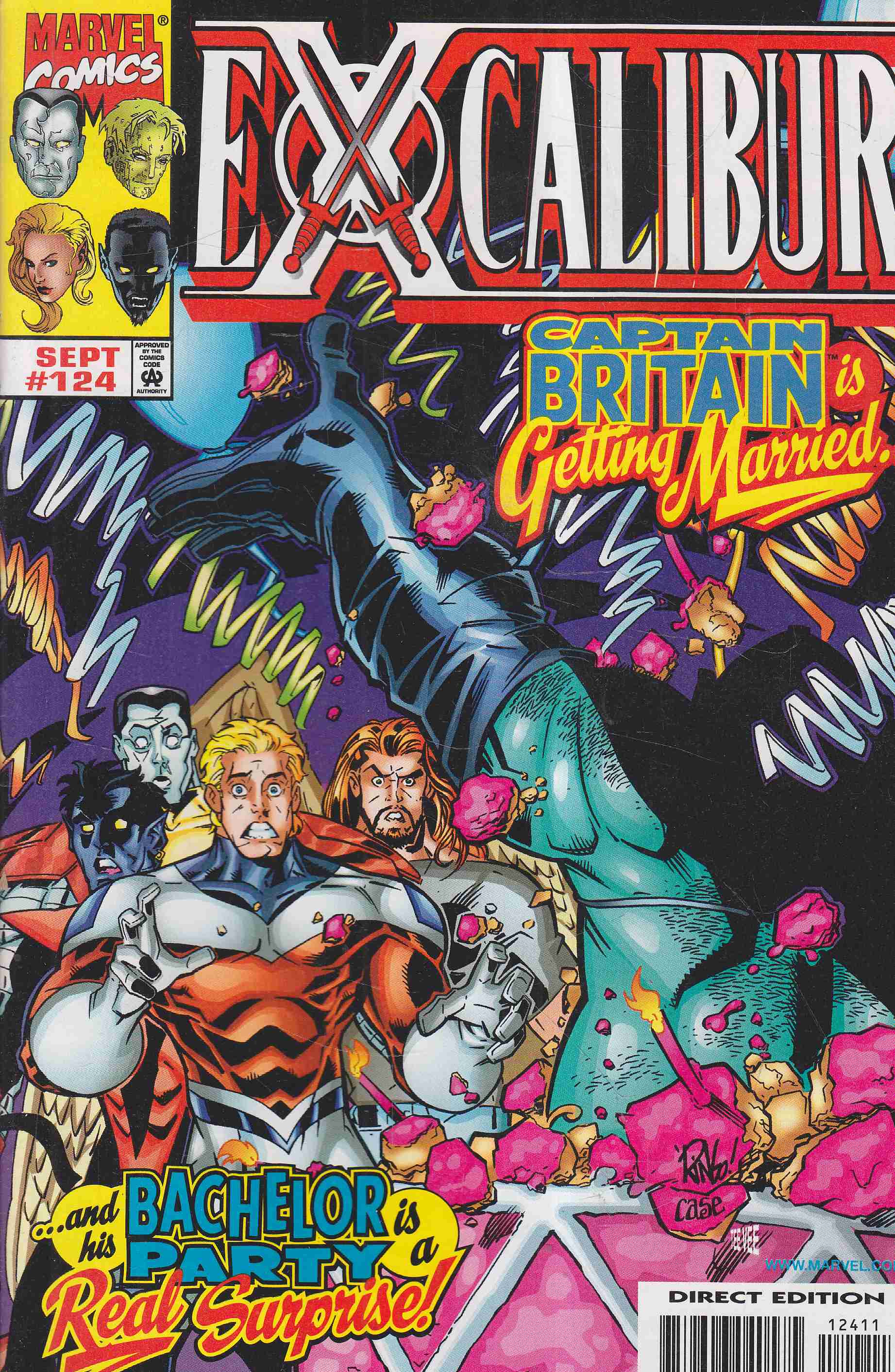 Raab, Ben, Eaglesham, Dale - Excalibur Vol. 1. No. 124. Raab, Ben, Eaglesham, Dale - Excalibur Vol. 1. No. 124., 1998 antikvár könyv