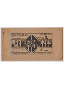  - Lakberendezés. Kiadja: Kerekes Sándor,  1936 antikvár könyv