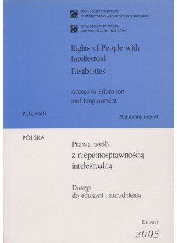 - Rights of People with Intellectual Disabilities - Poland - Rights of People with Intellectual Disabilities - Poland, Budapest 2005 antikvár könyv