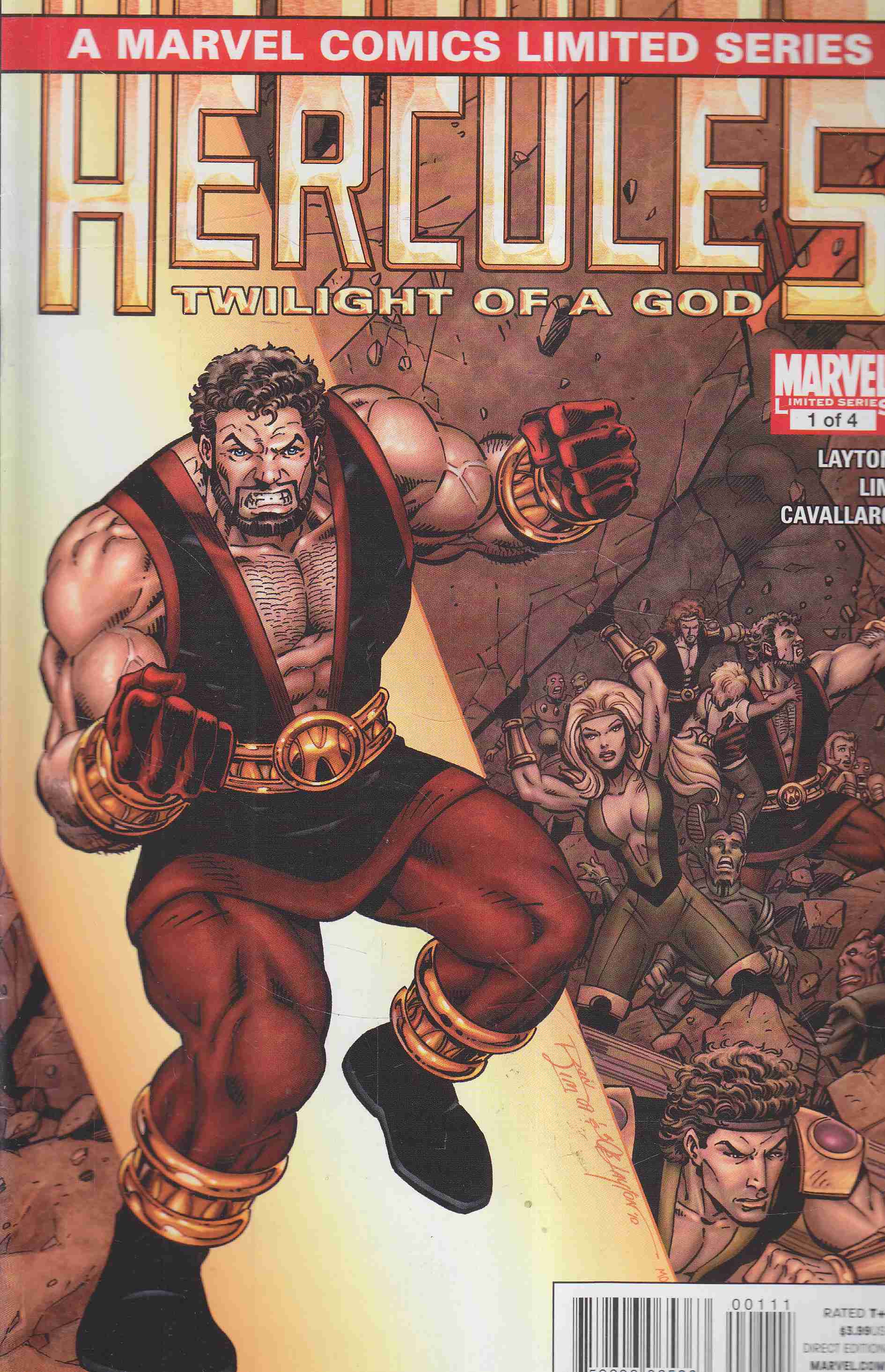 Layton, Bob, Lim, Ron - Hercules: Twilight of a God No. 1. Layton, Bob, Lim, Ron - Hercules: Twilight of a God No. 1., 2010 antikvár könyv