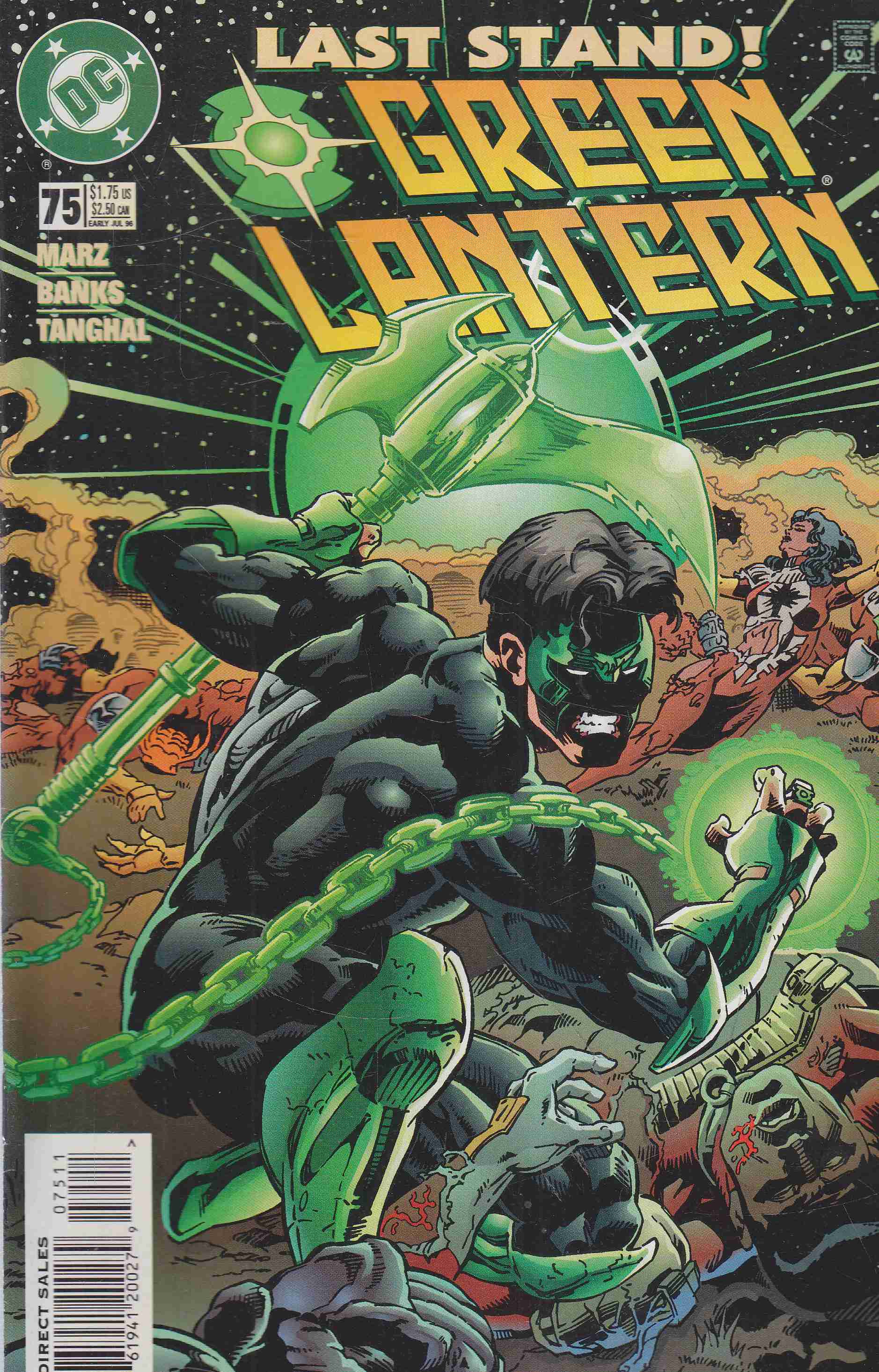 Marz, Ron, Banks, Darryl - Green Lantern 75. Marz, Ron, Banks, Darryl - Green Lantern 75., 1996 antikvár könyv