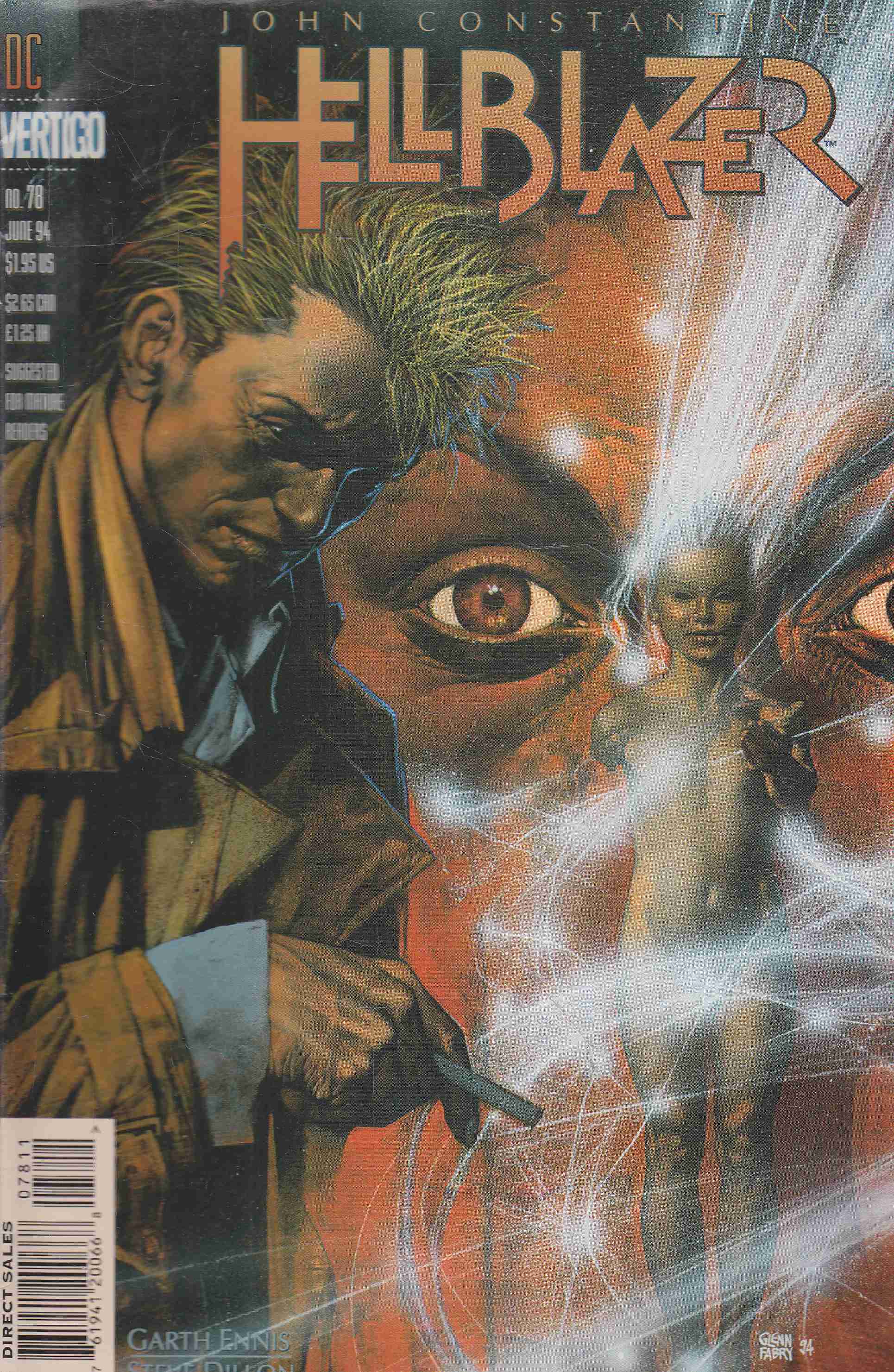 Ennis, Garth, Dillon, Steve - Hellblazer 78. Ennis, Garth, Dillon, Steve - Hellblazer 78., 1994 antikvár könyv