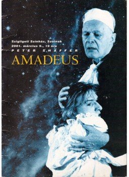 Tiszai Lajos - Peter Schaffer: Amadeus, Szolnok 2001 antikvár könyv