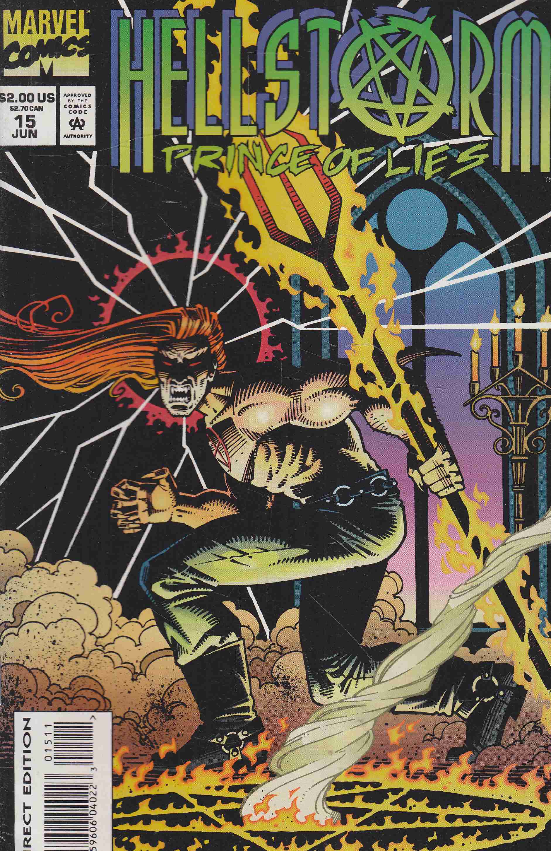 Ellis, Warren, Manco, Leonardo - Hellstorm: Prince of Lies Vol. 1. No. 15. Ellis, Warren, Manco, Leonardo - Hellstorm: Prince of Lies Vol. 1. No. 15., 1994 antikvár könyv