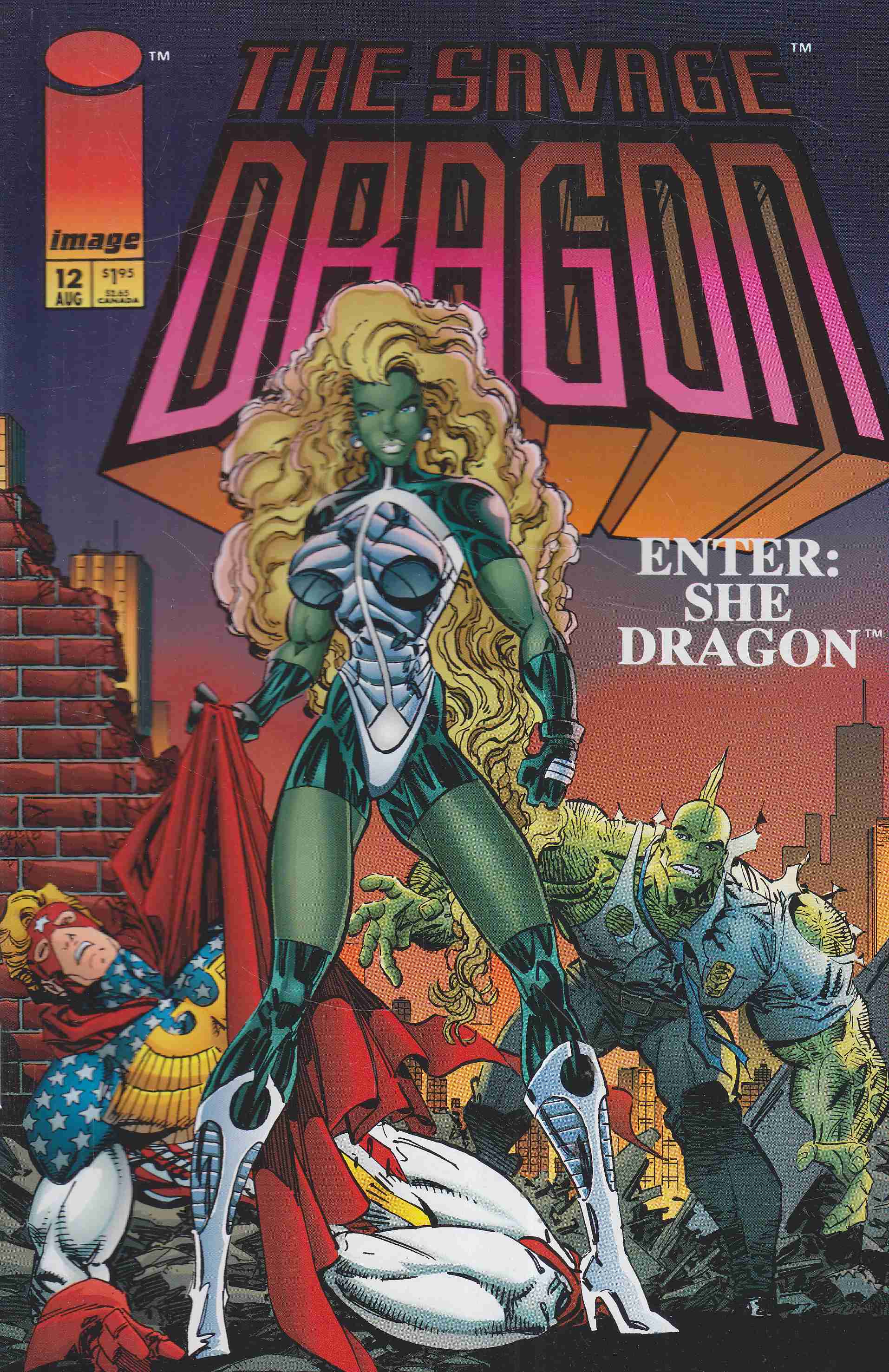 Larsen, Erik - Savage Dragon 12. Larsen, Erik - Savage Dragon 12., 1994 antikvár könyv