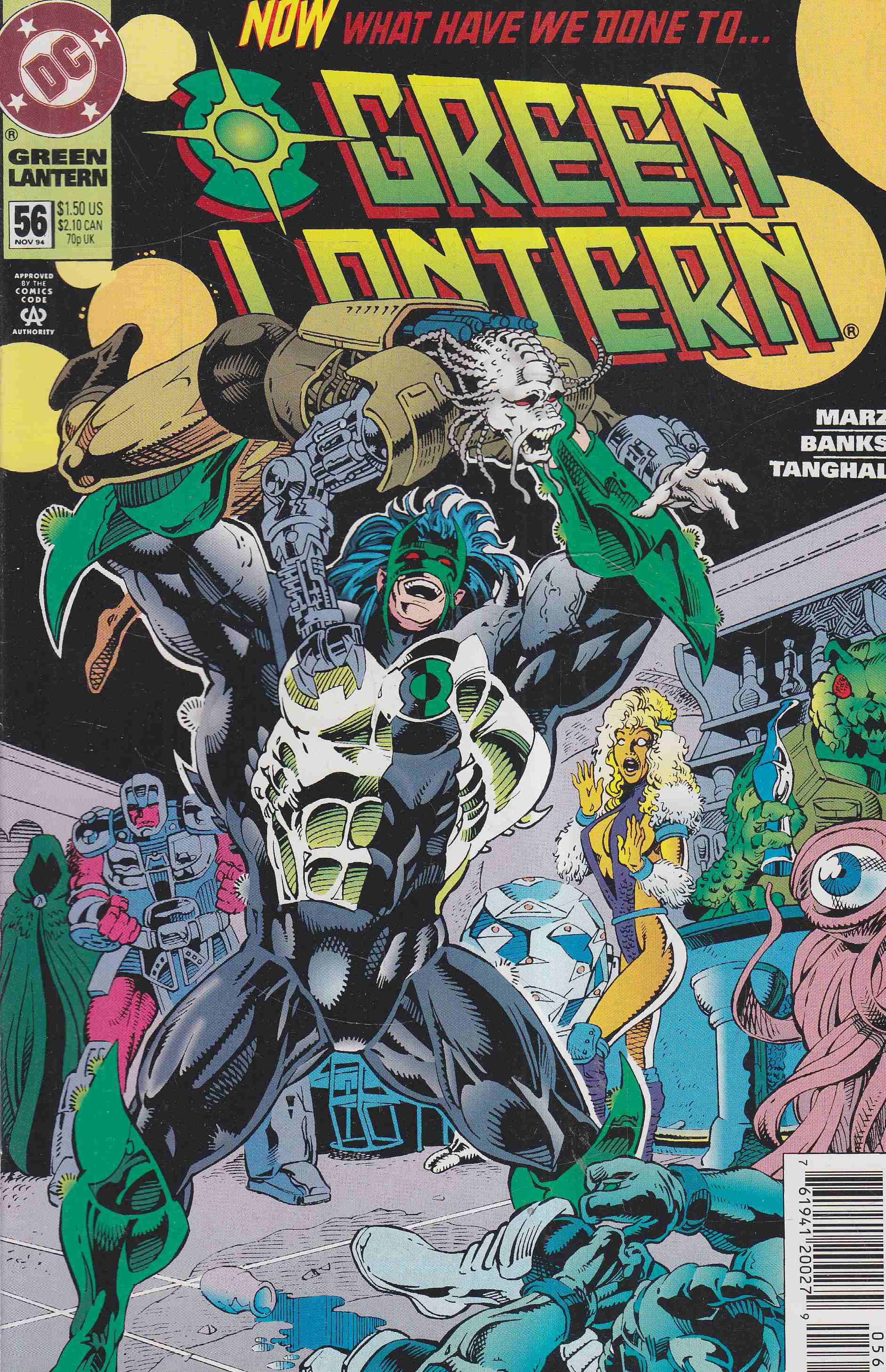Marz, Ron, Banks, Darryl - Green Lantern 56. Marz, Ron, Banks, Darryl - Green Lantern 56., 1994 antikvár könyv