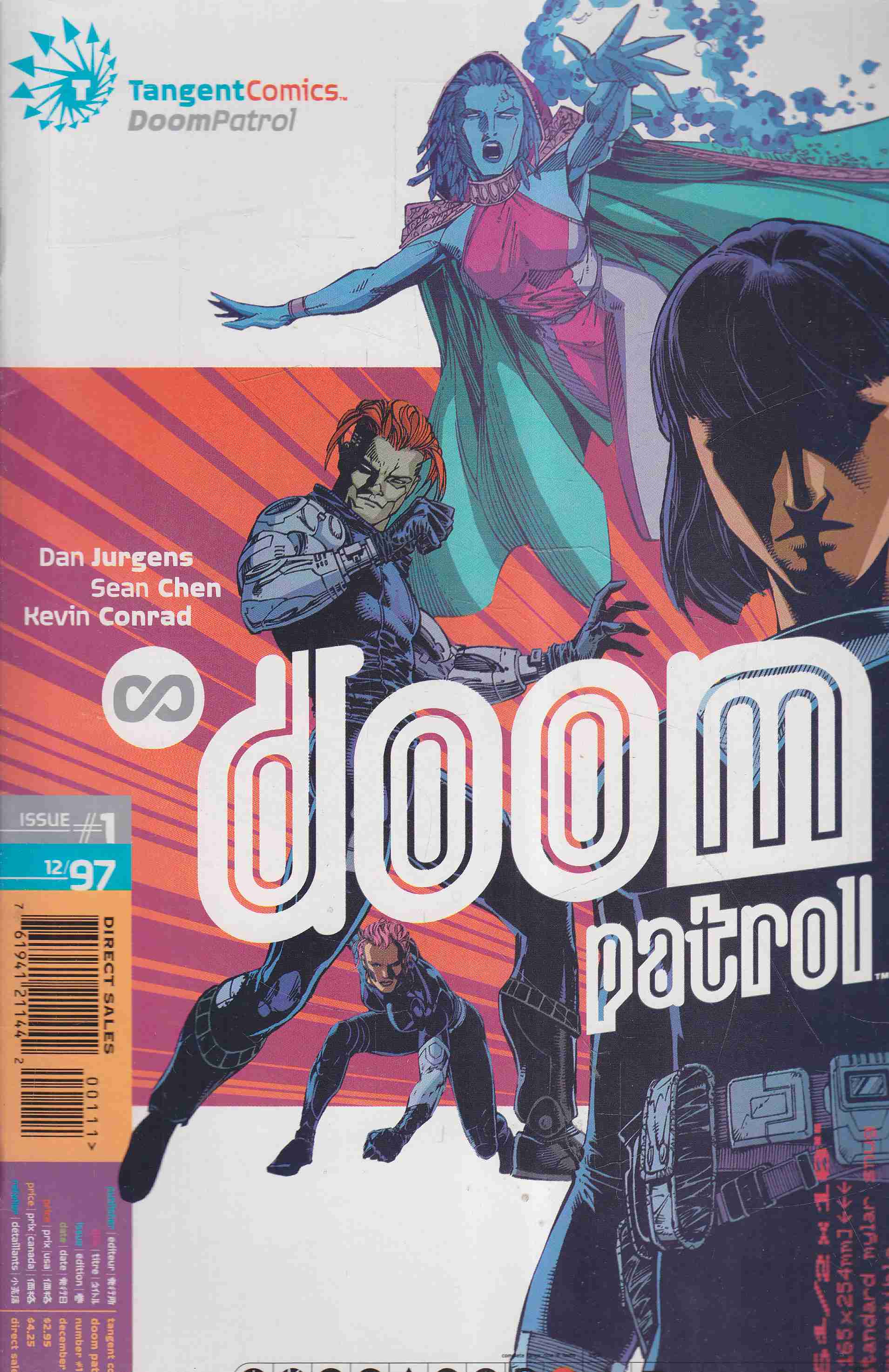Jurgens, Dan, Chen, Sean - Tangent Comics / Doom Patrol 1. Jurgens, Dan, Chen, Sean - Tangent Comics / Doom Patrol 1., 1997 antikvár könyv