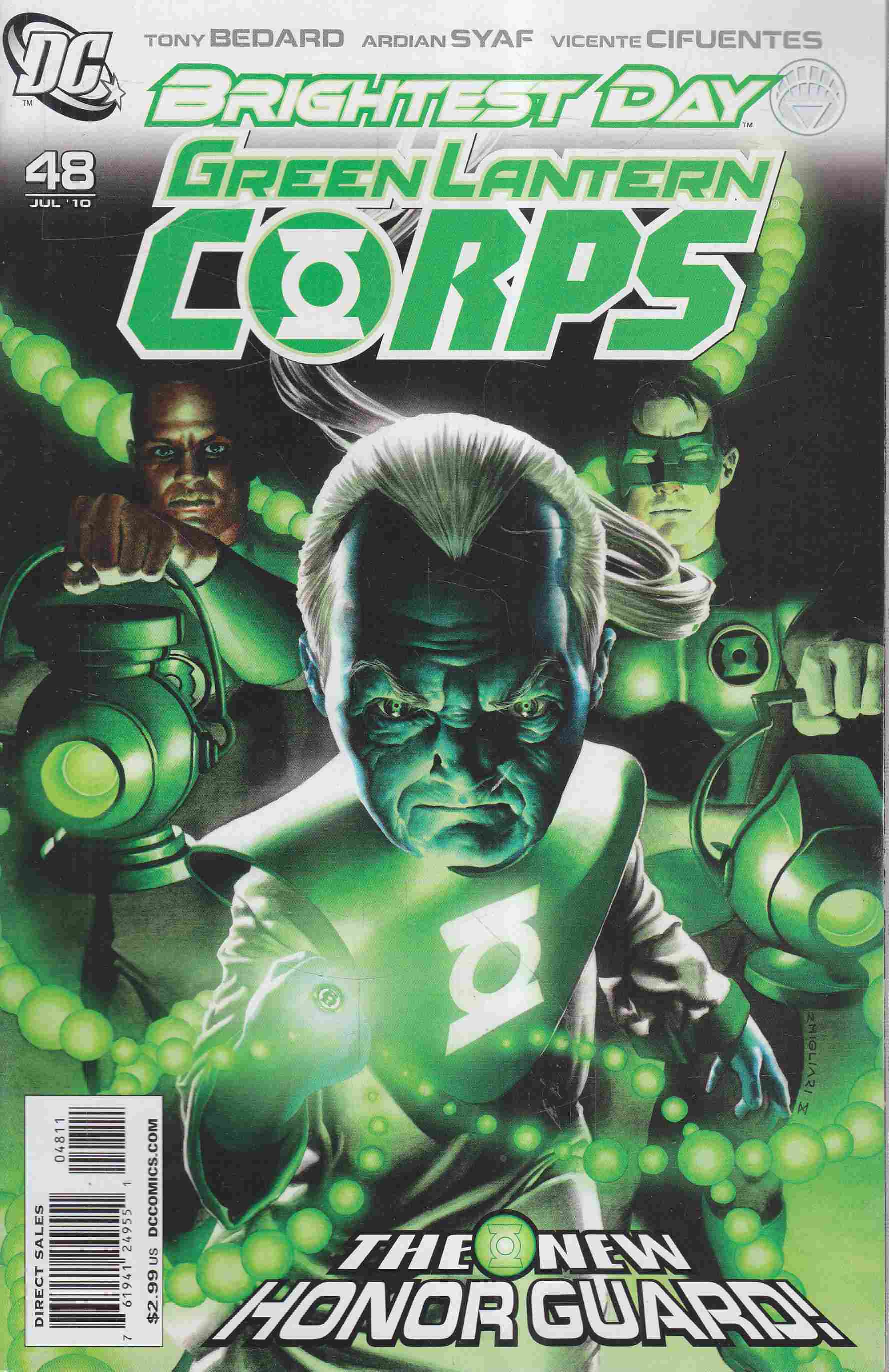 Bedard, Tony, Syaf, Ardian - Green Lantern Corps 48. Bedard, Tony, Syaf, Ardian - Green Lantern Corps 48., 2010 antikvár könyv