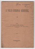 Dr. Horváth Ödön - a vallás-szabadság kérdéséhez (dedikált)