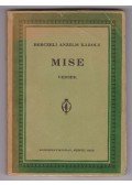 Berczeli Anzelm Károly - Mise  (dedikált)