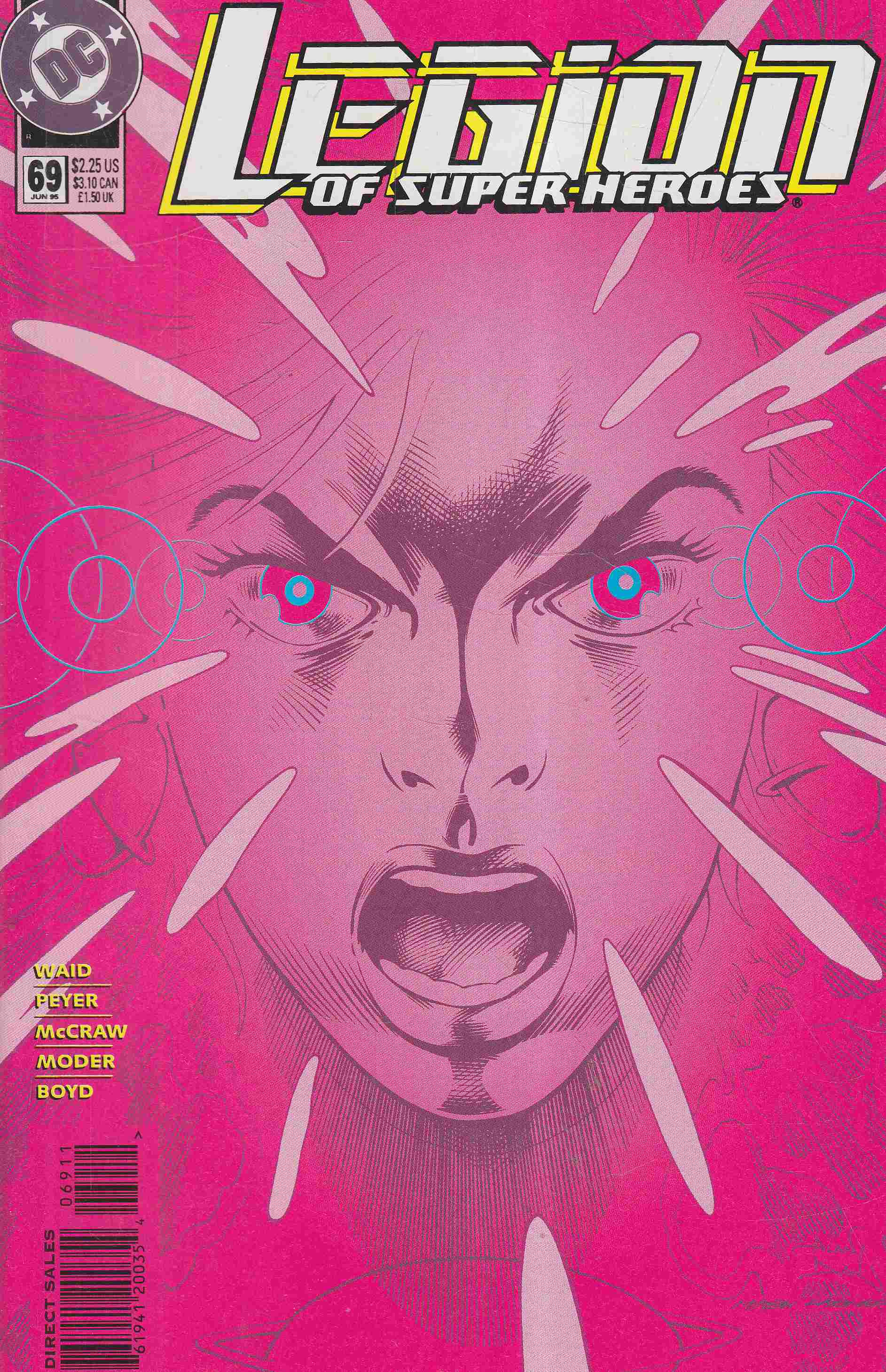 Peyer, Tom, McCraw, Tom, Moder, Lee, Waid, Mark - Legion of Super-Heroes 69. Peyer, Tom, McCraw, Tom, Moder, Lee, Waid, Mark - Legion of Super-Heroes 69., 1995 antikvár könyv