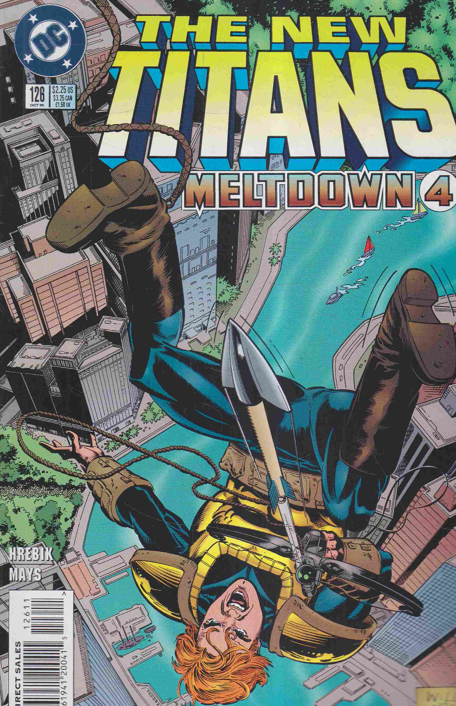 Dale Hrebik, Mays, Rick - The New Titans 126. Dale Hrebik, Mays, Rick - The New Titans 126., 1995 antikvár könyv
