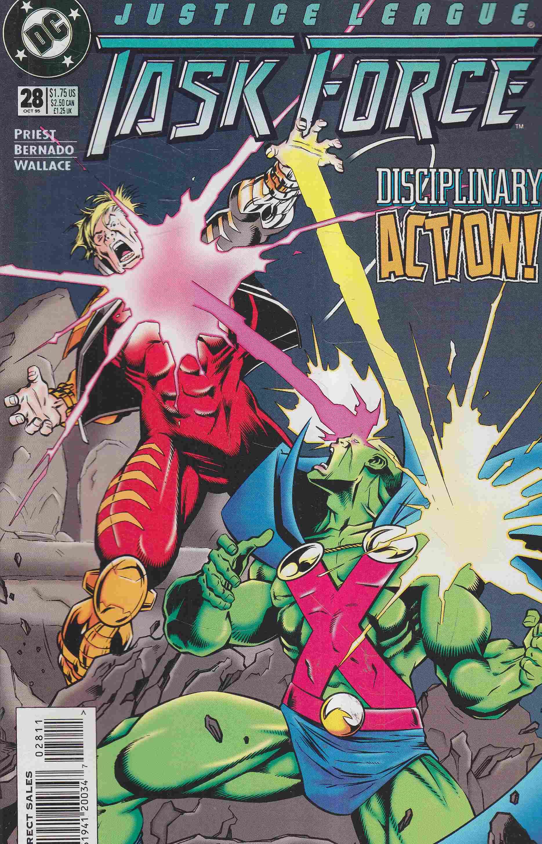 Priest, Christopher, Bernado, Ramon - Justice League Task Force 28. Priest, Christopher, Bernado, Ramon - Justice League Task Force 28., 1995 antikvár könyv