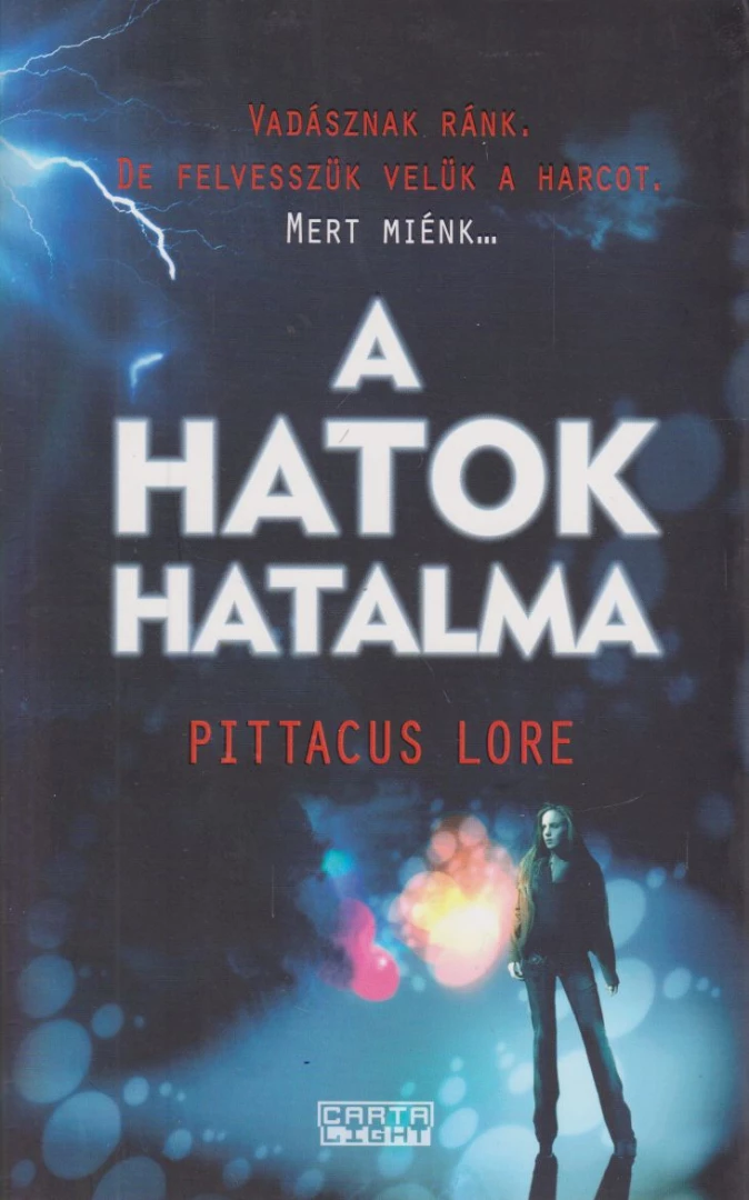 Pittacus Lore - A hatok hatalma aukciós tétel kép