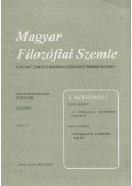 Áron László,Gut Zsóka,Kendeffy Gábor - Magyar Filozófiai Szemle 2004/1-2.