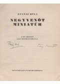 Révész Béla,Fáy Dezső - Negyvenöt miniatür (aláírt)