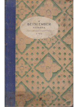 Joseph Richter - A bétsi ember szokása testestől lelkestől ki-adatott fársángi tanításokban, Budapest 1921 antikvár könyv