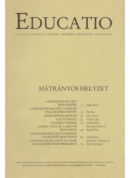 Kozma Tamás (szerk.) - Educatio 1997/1 Kozma Tamás (szerk.) - Educatio 1997/1, Budapest 1997 antikvár könyv