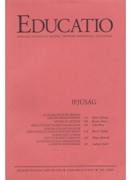 Kozma Tamás (szerk.) - Educatio 1995/2 Kozma Tamás (szerk.) - Educatio 1995/2, Budapest 1995 antikvár könyv