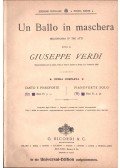 Guiseppe Verdi - Un Ballo in maschera