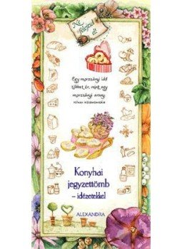  - Konyhai jegyzettömb - idézetekkel (rózsaszín), null 2015 antikvár könyv