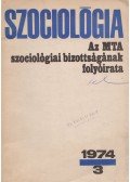 Bertalan László (szerk.),Gazsó Ferenc - Szociológia 1974/3.