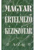 Tótfalusi István - Magyar értelmező kéziszótár