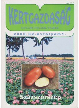 Sass Pál - Új kertgazdaság 2000/1 Sass Pál - Új kertgazdaság 2000/1, 2000 antikvár könyv