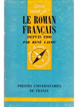 René Lalou - Le roman Francais depuis 1900, Paris 1966 antikvár könyv
