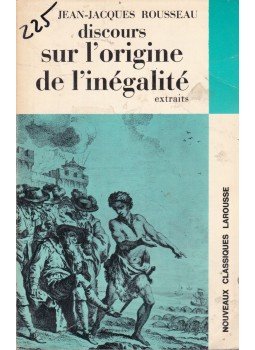 Rousseau, Jean-Jacques - Discours sur l'origine de l'inégalité, Paris 1967 antikvár könyv