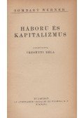 Werner Sombart - Háború és kapitalizmus