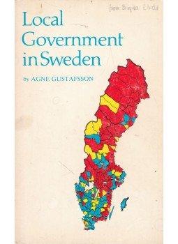 Agne Gustafsson - Local Government in Sweden,  1988 antikvár könyv