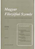 Steiger Kornél - Magyar Filozófiai Szemle 2006/3-4.