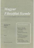 Steiger Kornél - Magyar Filozófiai Szemle 2001/4.