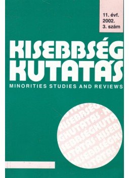 Cholnoky Győző - Kisebbségkutatás 2002/3. Cholnoky Győző - Kisebbségkutatás 2002/3., Budapest 2002 antikvár könyv