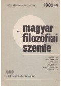 Áron László,Lendvai L. Ferenc - Magyar Filozófiai Szemle 1989/4.