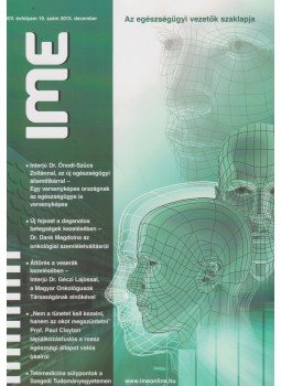 Prof. Dr. Kozmann György - IME XIV. évf. 10. szám 2015. december Prof. Dr. Kozmann György - IME XIV. évf. 10. szám 2015. december, Budapest 2015 antikvár könyv