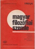 Balogh István,Kéri Elemér (szerk.),Nyíri Kristóf - Magyar Filozófiai Szemle 1981/4.
